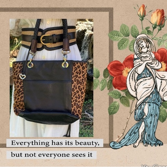 Brighton Fashionista Leopard Print Tote Bag - Picture 13 of 17